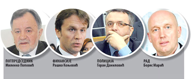 Договорен нови Ђукановићев тим